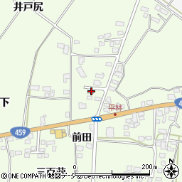 福島県喜多方市関柴町平林関田310-6周辺の地図