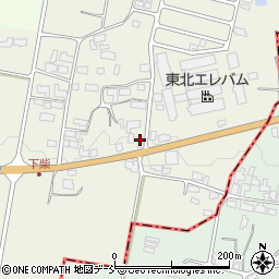 福島県喜多方市関柴町下柴東住490周辺の地図