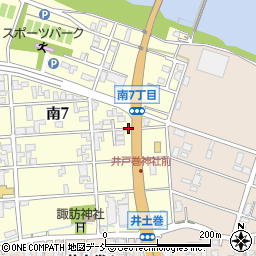 新潟県燕市南7丁目16周辺の地図