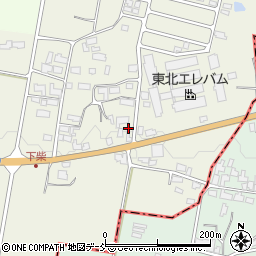 福島県喜多方市関柴町下柴東住491周辺の地図