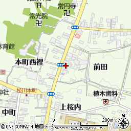 松川文具センター周辺の地図