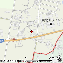 福島県喜多方市関柴町下柴東住493周辺の地図