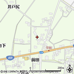 福島県喜多方市関柴町平林前田229周辺の地図