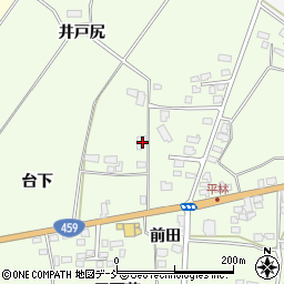 福島県喜多方市関柴町平林前田179周辺の地図