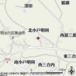 福島市飯野民俗資料展示室周辺の地図