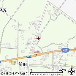 福島県喜多方市関柴町平林関田313周辺の地図