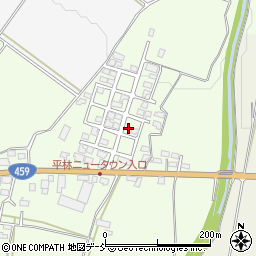 福島県喜多方市関柴町平林五厘周辺の地図