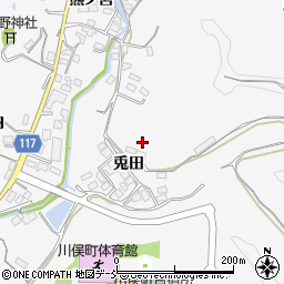 福島県伊達郡川俣町東福沢池ノ入山周辺の地図