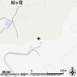 福島県伊達郡川俣町鶴沢集名山周辺の地図