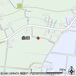 福島県南相馬市原町区上北高平（曲田）周辺の地図