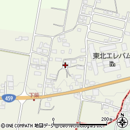 福島県喜多方市関柴町下柴東住497周辺の地図