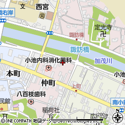 株式会社新電社周辺の地図