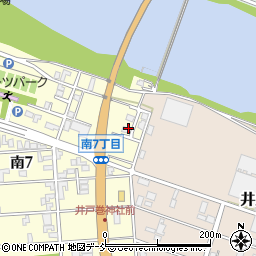 新潟県燕市南7丁目14周辺の地図