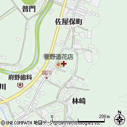 有限会社菅野造花店周辺の地図