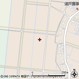 新潟県三条市須戸新田周辺の地図