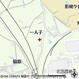 福島県福島市松川町（一人子）周辺の地図