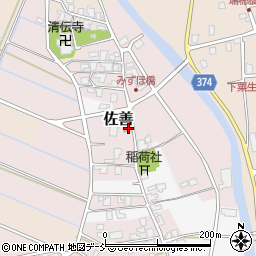 新潟県燕市佐善周辺の地図