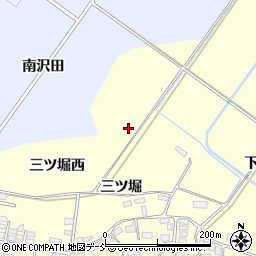 福島県喜多方市岩月町橿野周辺の地図