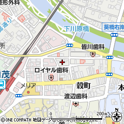 新潟県加茂市穀町3周辺の地図