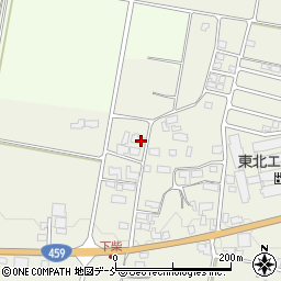 福島県喜多方市関柴町下柴大門口周辺の地図