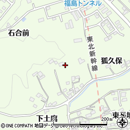 福島県福島市松川町狐久保26周辺の地図