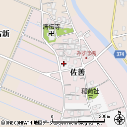 新潟県燕市溝312周辺の地図
