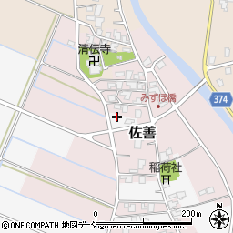 新潟県燕市溝312周辺の地図