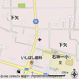 福島県南相馬市原町区深野下欠132周辺の地図