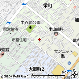 新潟県加茂市栄町14-7周辺の地図