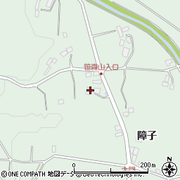 福島県福島市松川町水原熊野堂周辺の地図