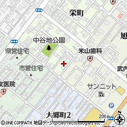 新潟県加茂市栄町14周辺の地図