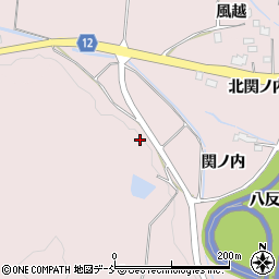 福島県南相馬市原町区信田沢（関ノ内）周辺の地図