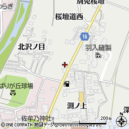 福島県喜多方市岩月町喜多方北沢ノ目192-1周辺の地図