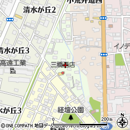 福島県喜多方市蝦蟆渕周辺の地図