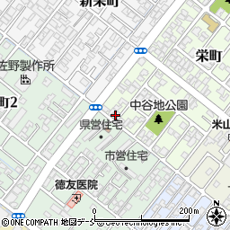 新潟県加茂市栄町18-15周辺の地図