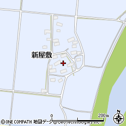 福島県喜多方市上三宮町吉川新屋敷4376周辺の地図
