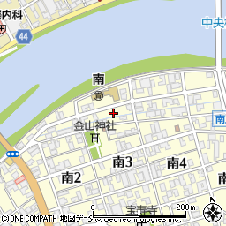新潟県燕市南3丁目周辺の地図