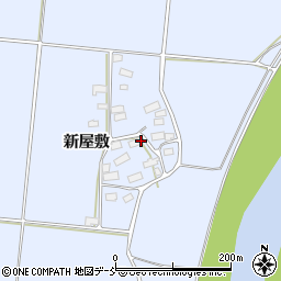 福島県喜多方市上三宮町吉川新屋敷周辺の地図
