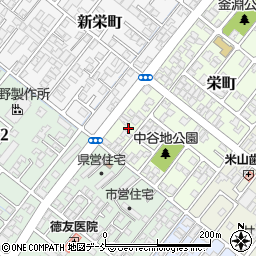 新潟県加茂市栄町18-9周辺の地図