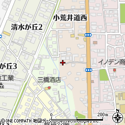 福島県喜多方市松山町村松小荒井道西405-15周辺の地図