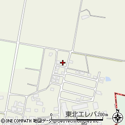 福島県喜多方市関柴町下柴（的場）周辺の地図