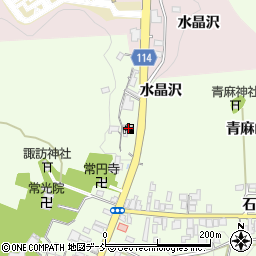 ＥＮＥＯＳグリーン松川ＳＳ周辺の地図