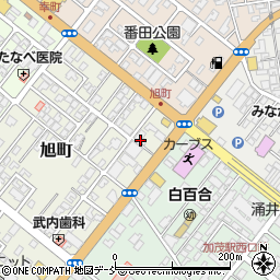 第四北越銀行加茂支店周辺の地図