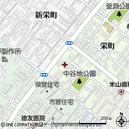 新潟県加茂市栄町18-7周辺の地図