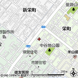 新潟県加茂市栄町18周辺の地図