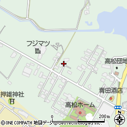 福島県南相馬市原町区上北高平高松345周辺の地図