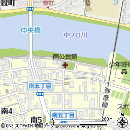 燕市南公民館周辺の地図