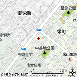 新潟県加茂市栄町18-5周辺の地図