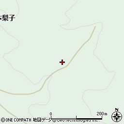 福島県伊達郡川俣町飯坂山谷周辺の地図