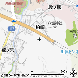 福島県伊達郡川俣町東福沢柏崎山周辺の地図